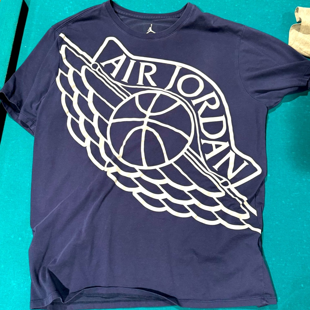 Navy Blue Air Jordan Shirt